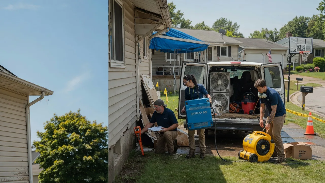 Ceiling Leak Cleanup in Wayside, WV near me